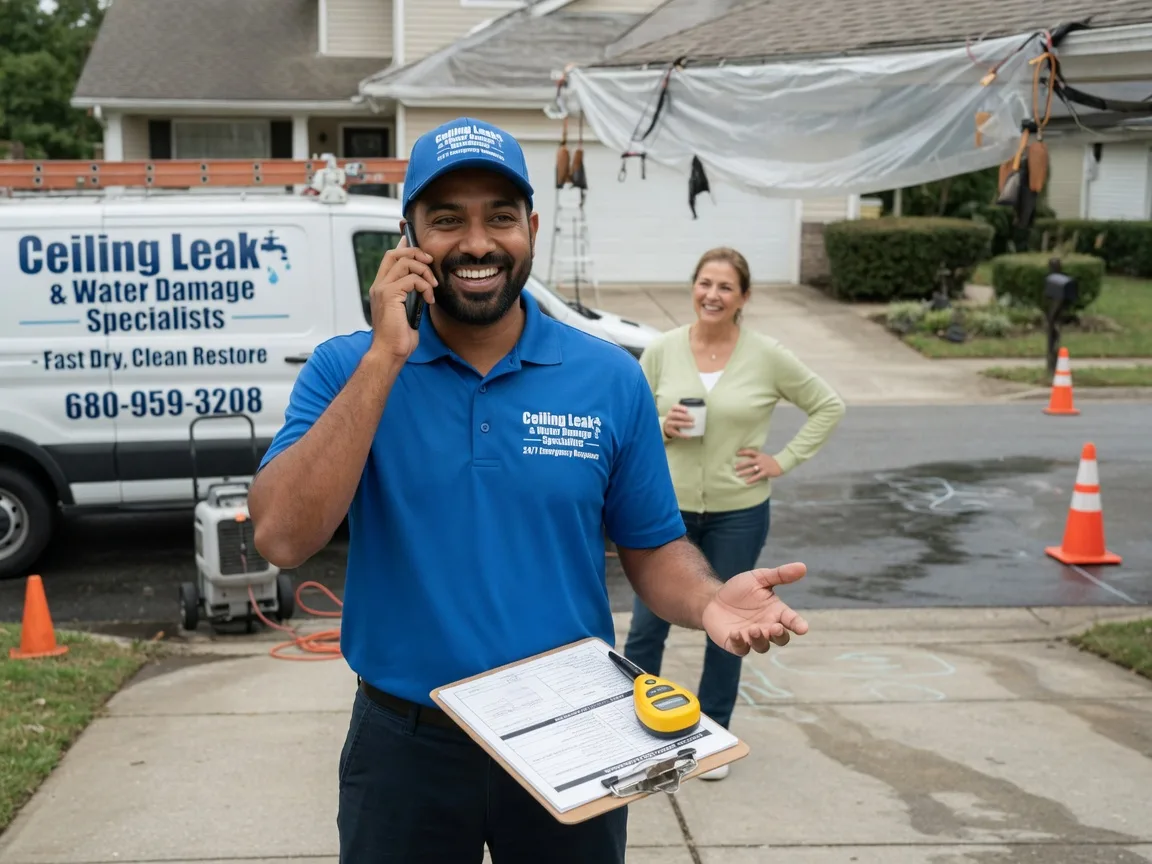 Ceiling Leak Cleanup Cashion, OK FAQs
