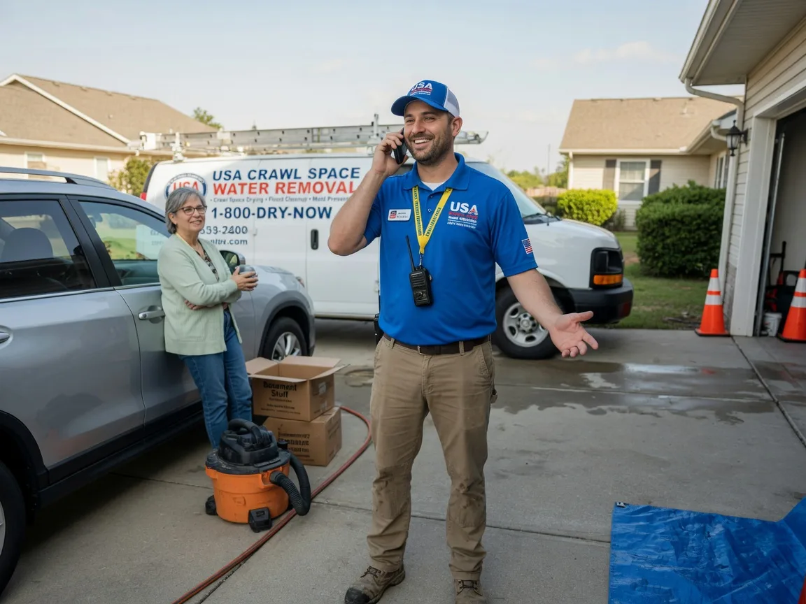 Crawl Space Water Removal Cashion, OK FAQs